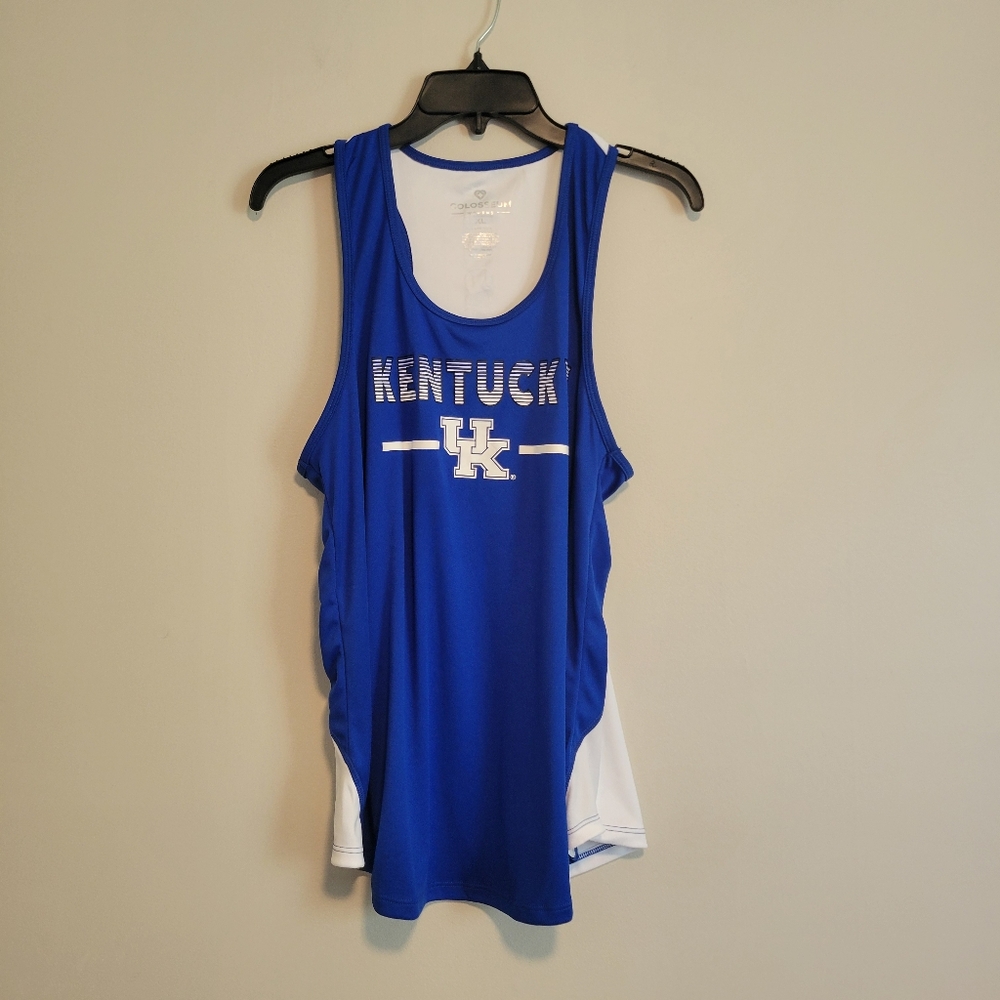 Colosseum University of Kentucky Women's Athletic Dri Fit Tank Size XL
